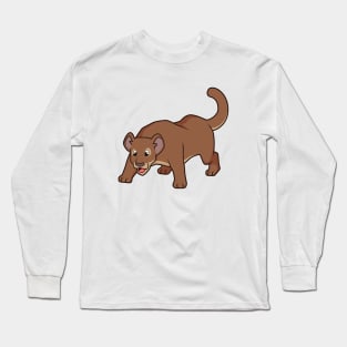 Kawaii Fossa Long Sleeve T-Shirt